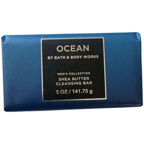 Bath And Body Works Ocean Gift Set Mens NEW Soap Deodorant Cologne Shea Butter - Picture 10 of 16